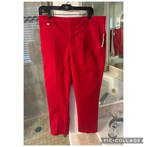 Ralph Lauren red pants size 14